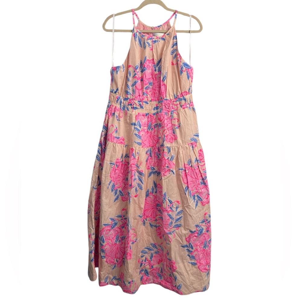 Lilly Pulitzer Talullah Maxi Dress So Clawsome Print Size 16 NWT